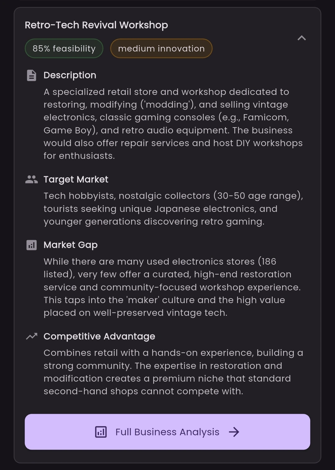 ZoneProbe Business Idea Examples